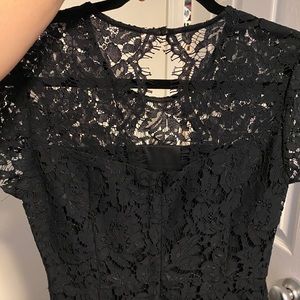 Lace Black WHBM Dress